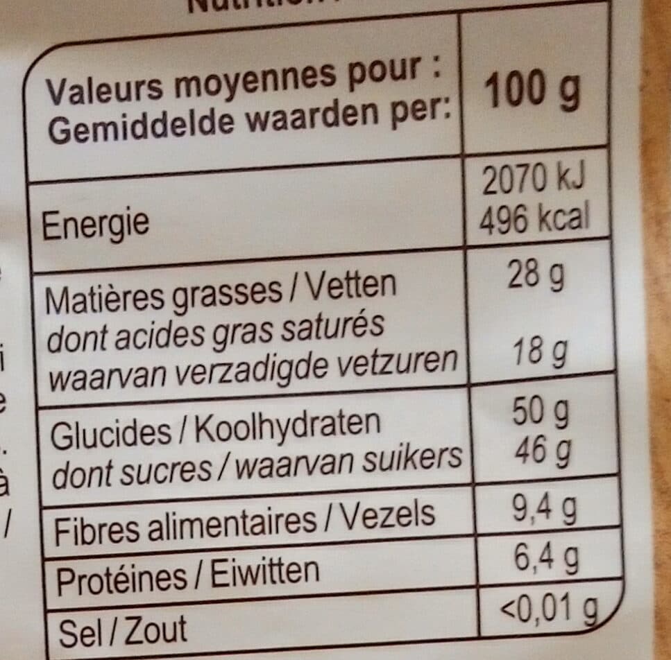 Carrefour Dessert noir packshot