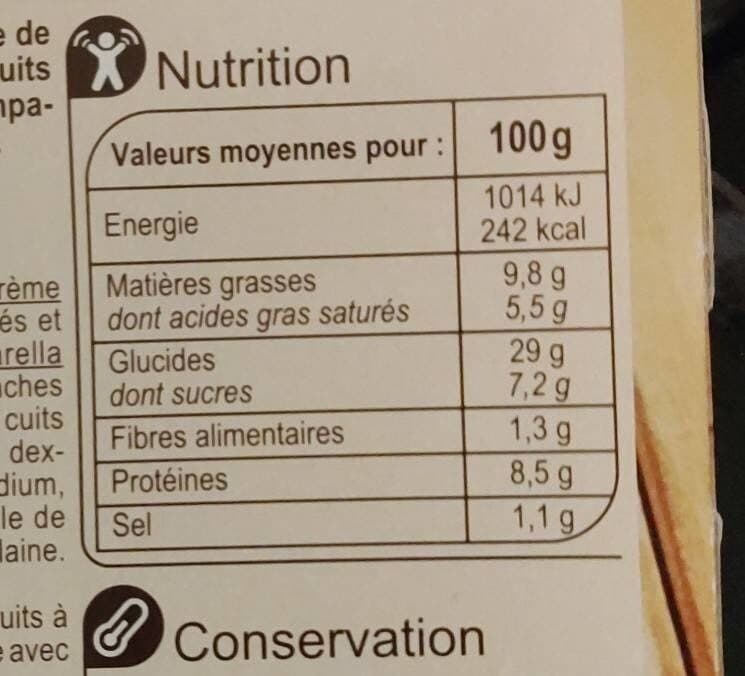 Carrefour Pizza Chèvre Miel packshot