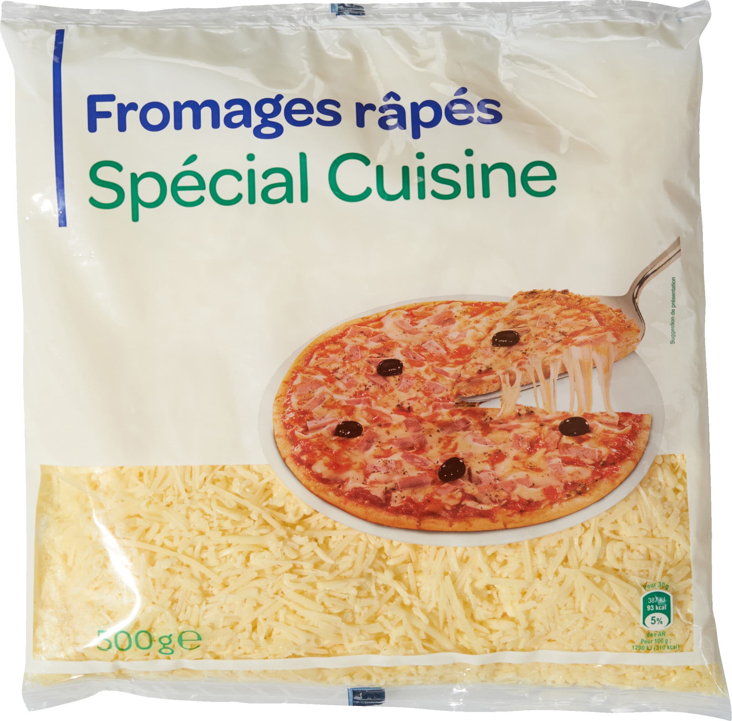 Carrefour Fromages râpés packshot