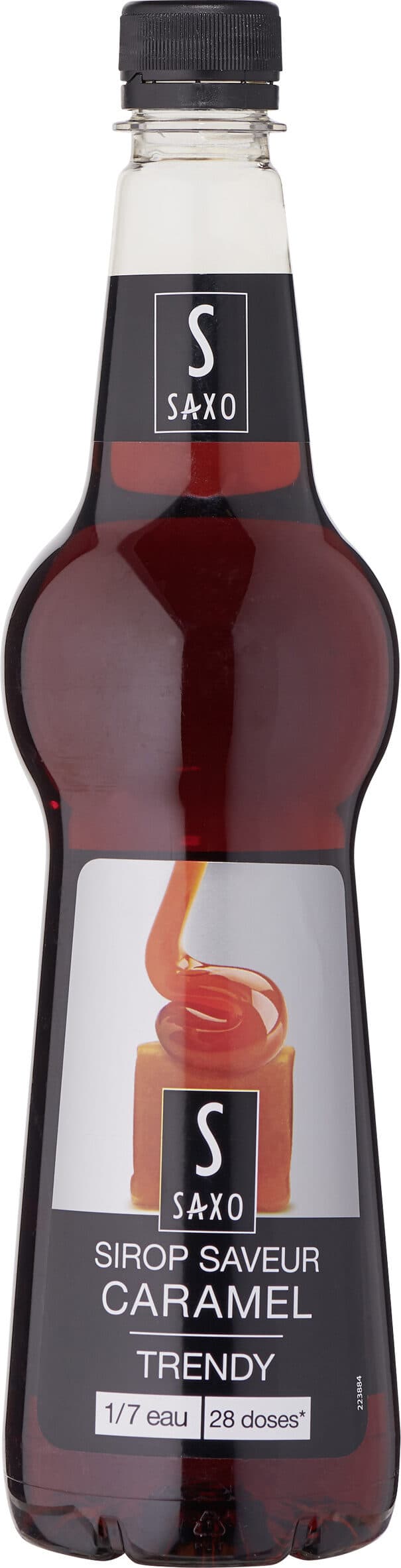 Carrefour Sirop saveur caramel packshot