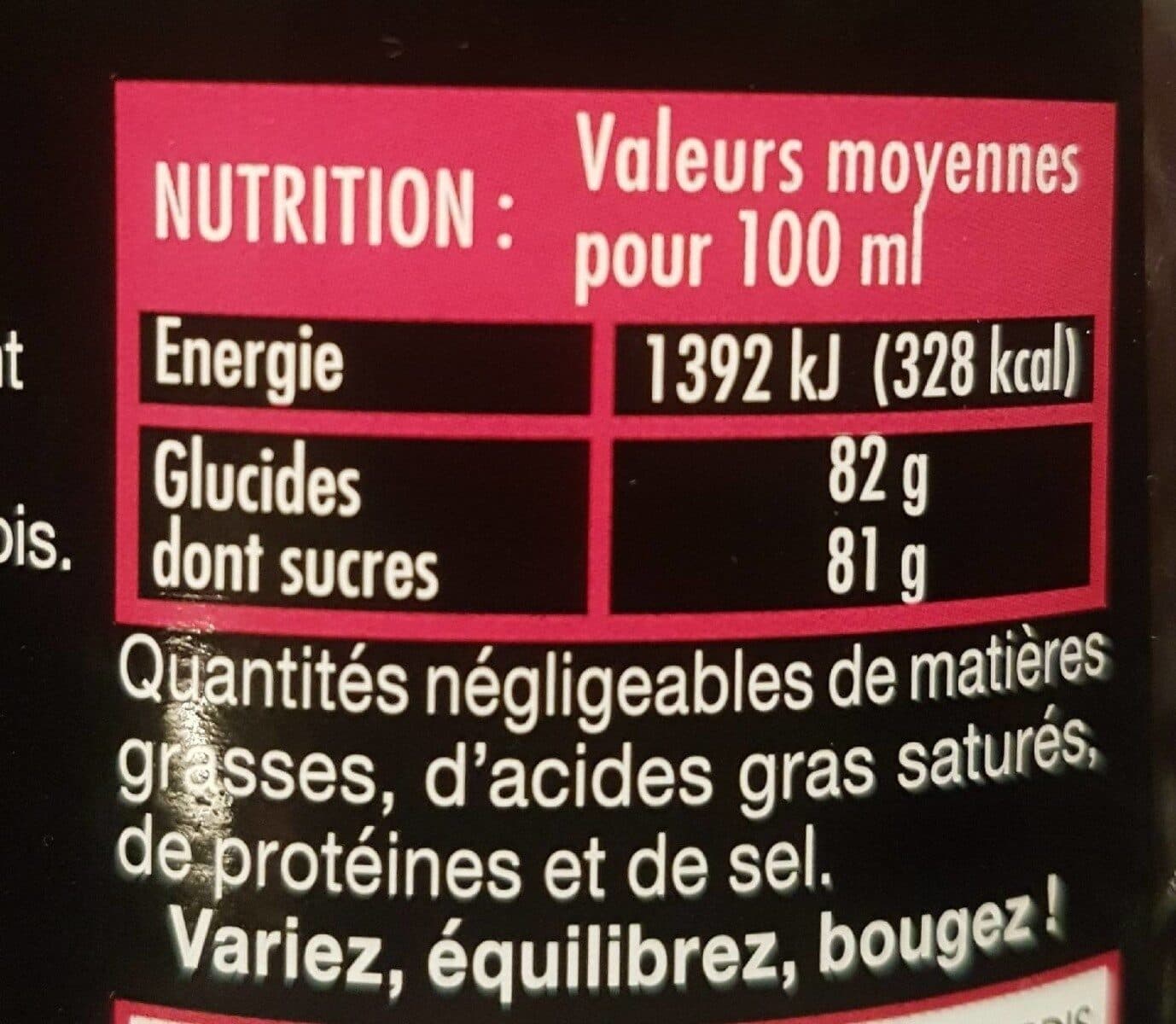 Saxo Sirop de framboise packshot
