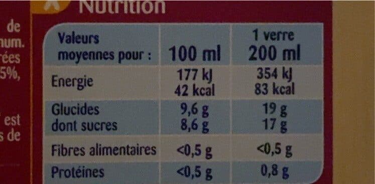 Carrefour NECTAR Multifruits à base de concentrés** packshot