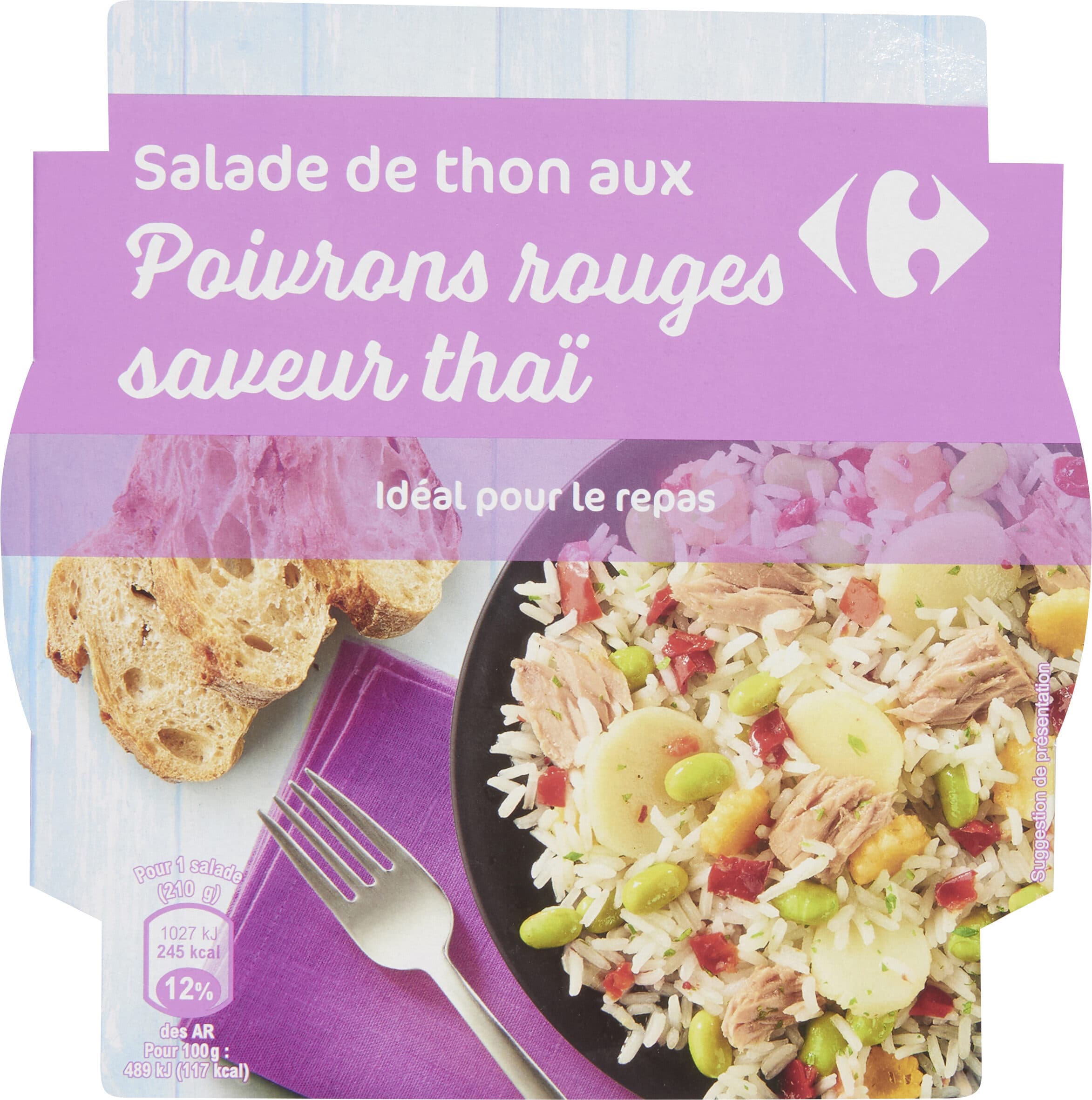 Carrefour Salade de thon packshot