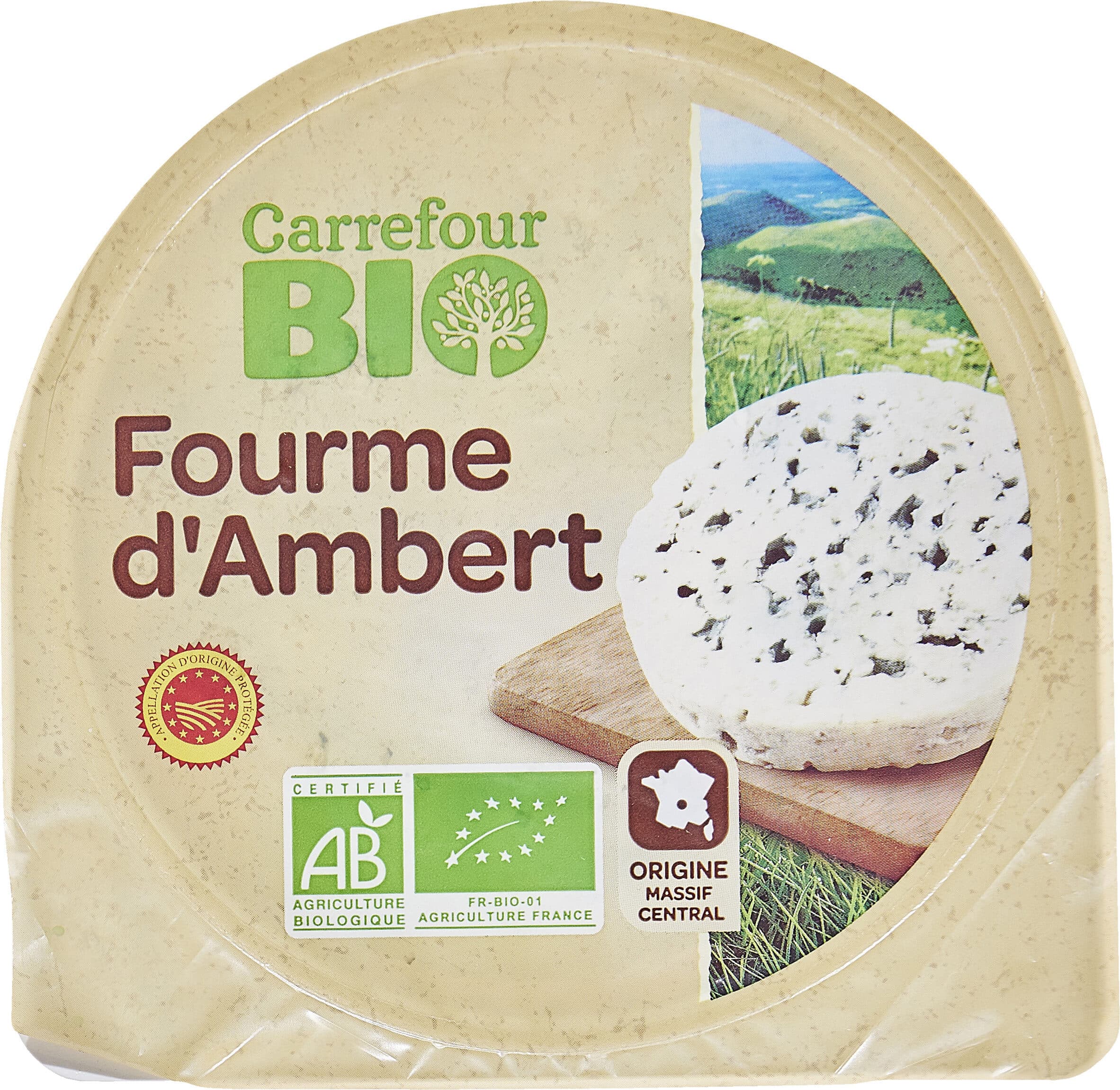 Carrefour BIO Fourme d'Ambert Bio packshot