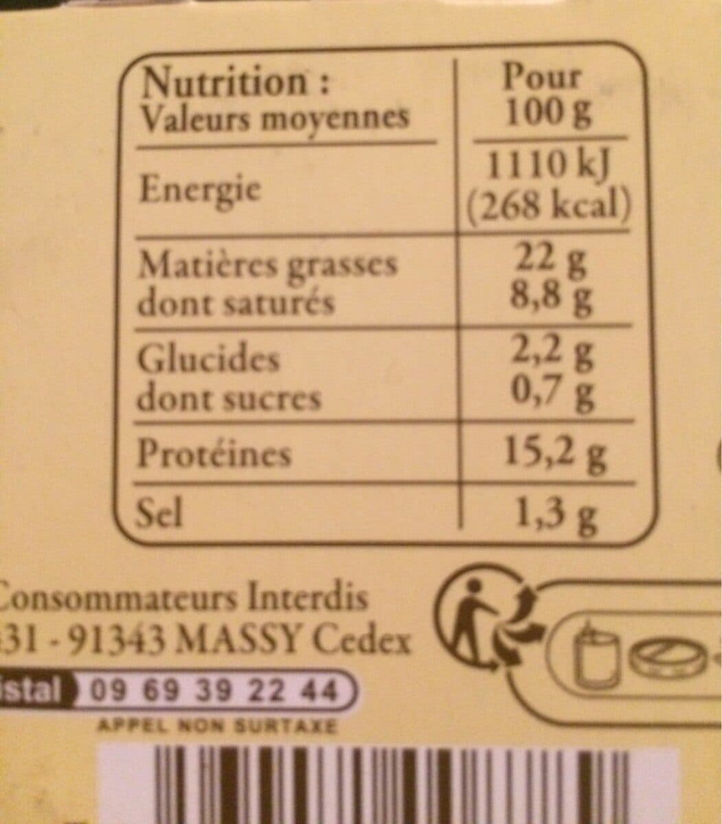 Carrefour Pâté de campagne à l'andouille de Guémené packshot