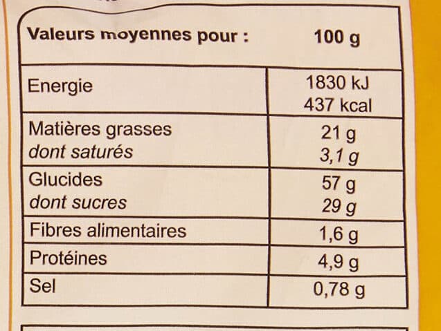 Carrefour Madeleines aux Pépites de chocolat packshot