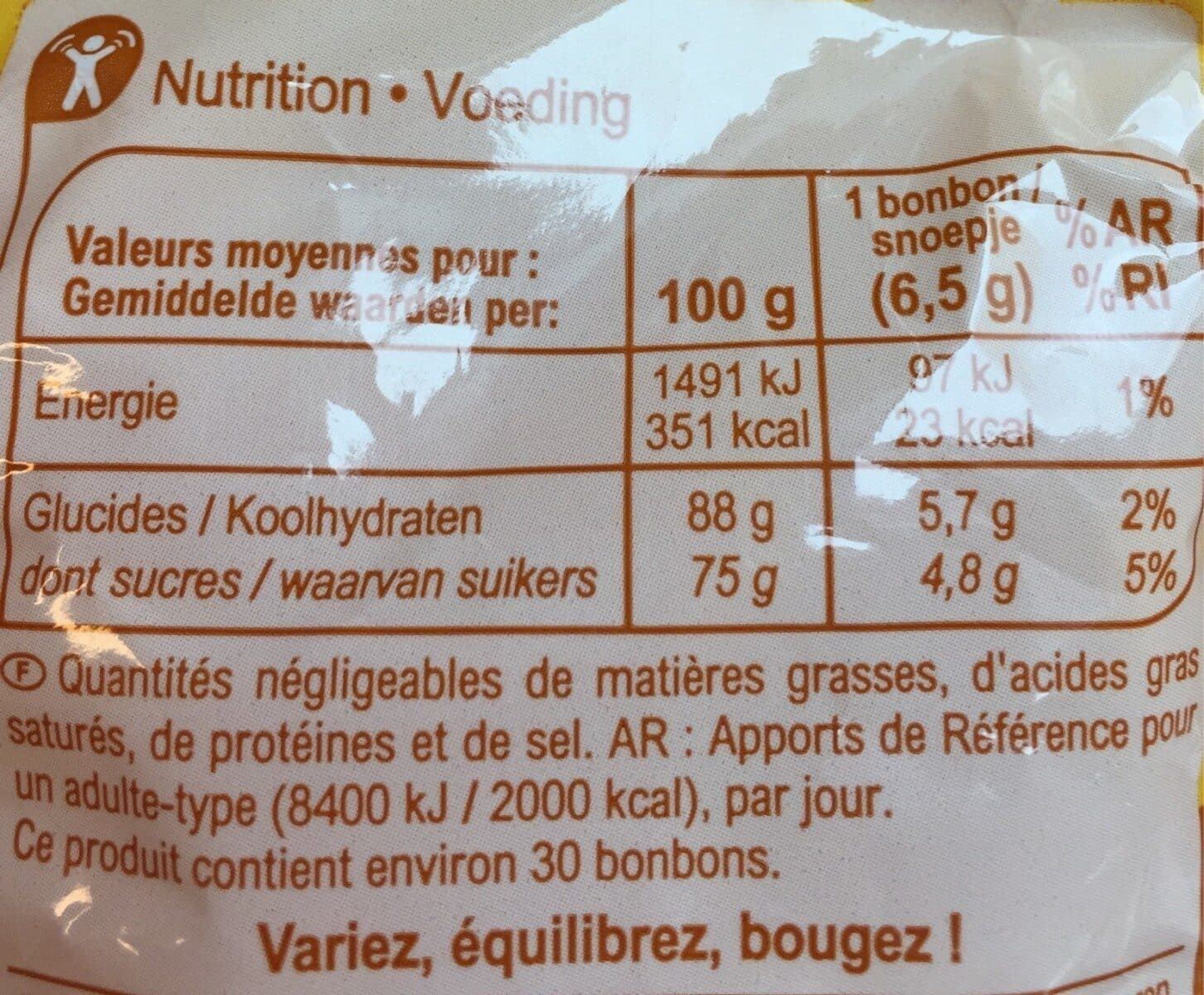 Carrefour Honey's Bonbons fourrage au miel packshot