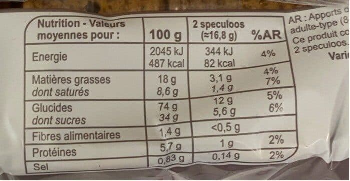 Carrefour Speculos recette belge packshot