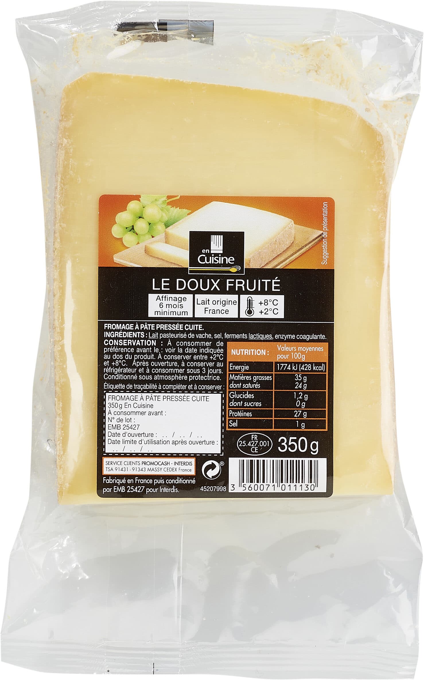 En Cuisine Le doux fruité packshot