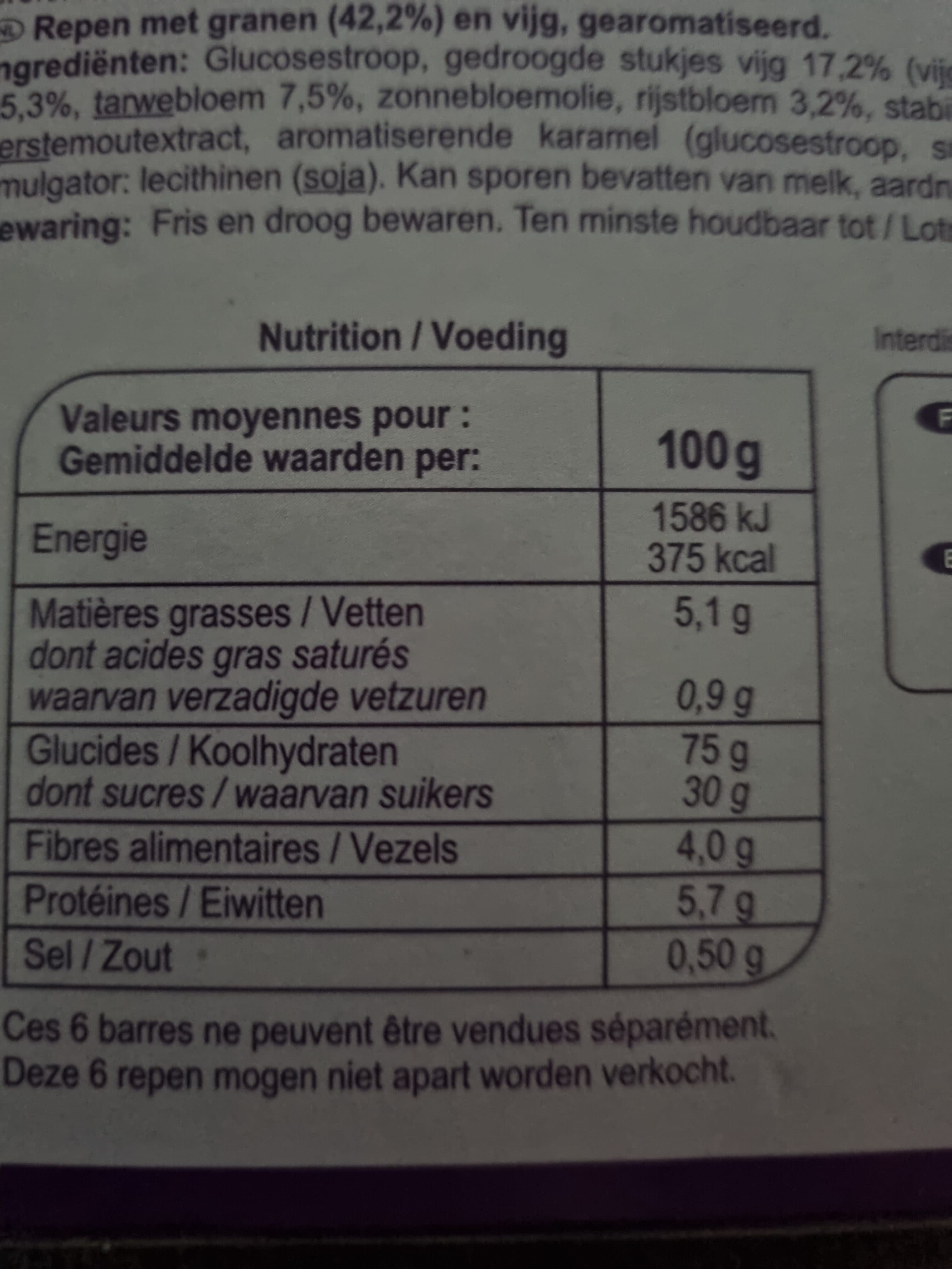 Carrefour Figue packshot