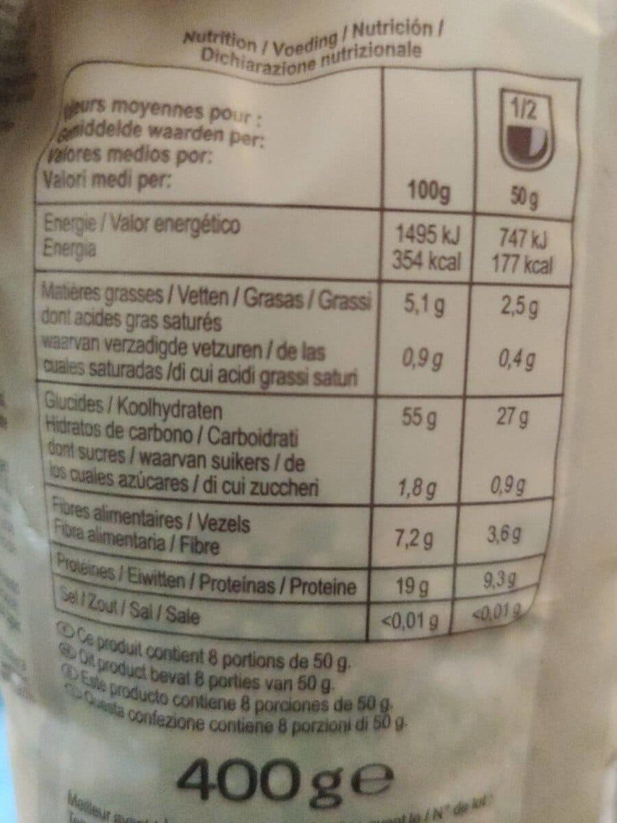 Carrefour BIO Mélange sarrasin, lentilles corail, quinoa rouge, graines de courges packshot