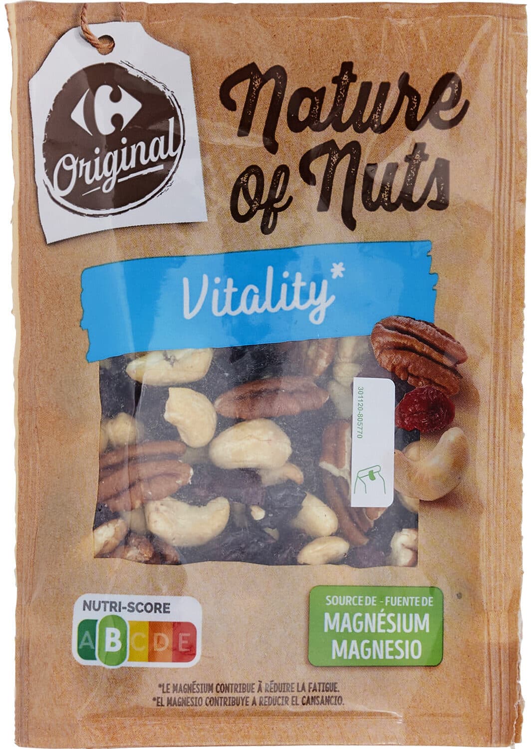 Carrefour nature of nuts Vitality* packshot