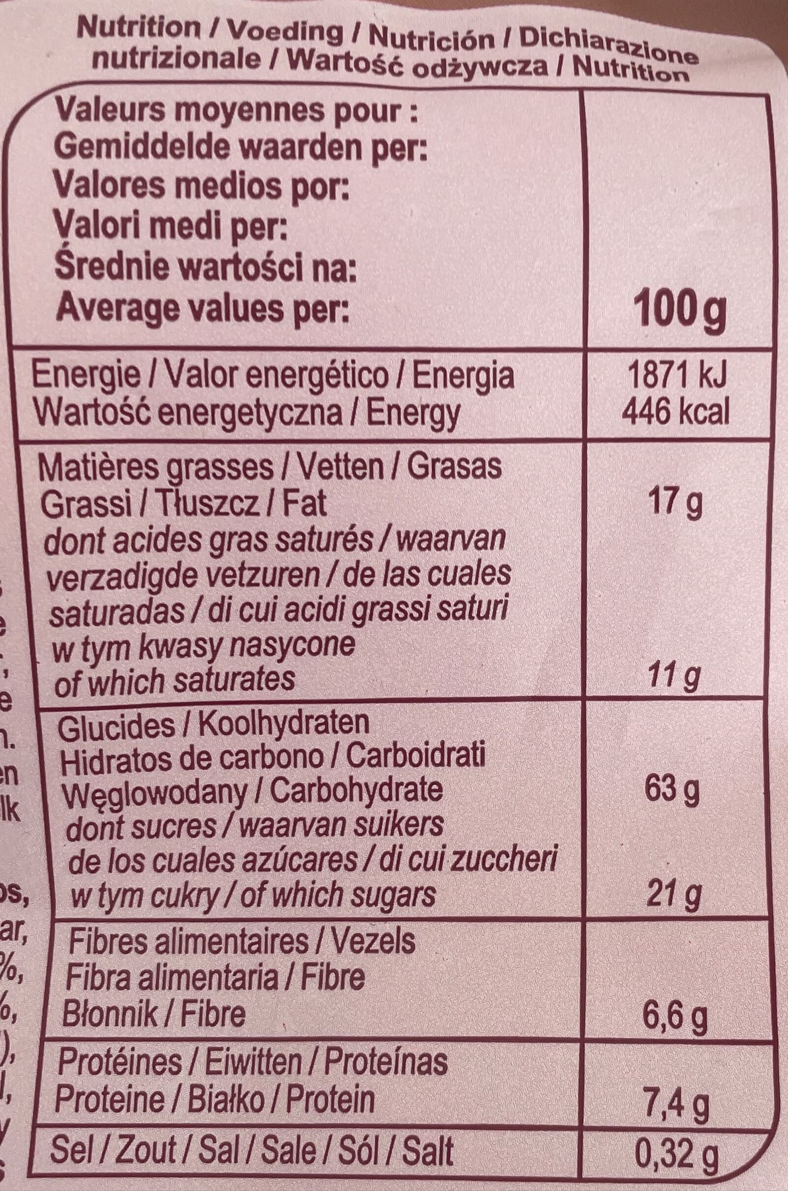 Carrefour Crunchy 5 fruits secs packshot