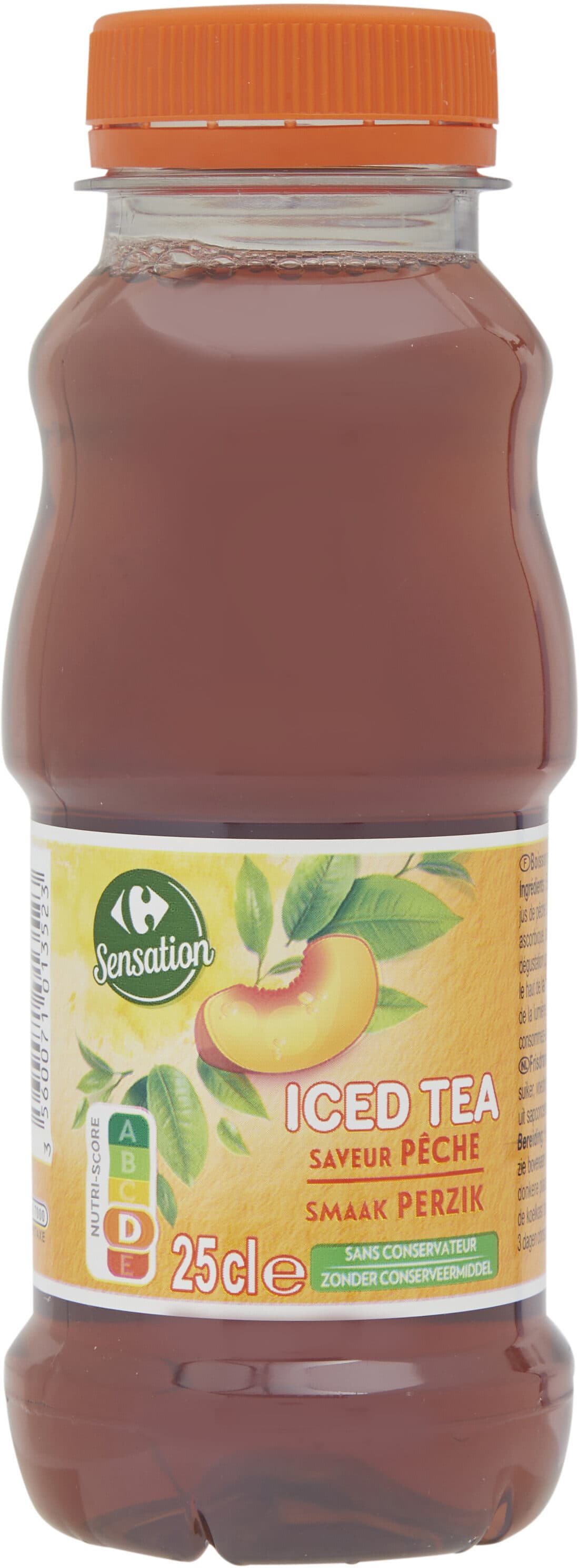 Carrefour Iced Tea Saveur Pêche packshot