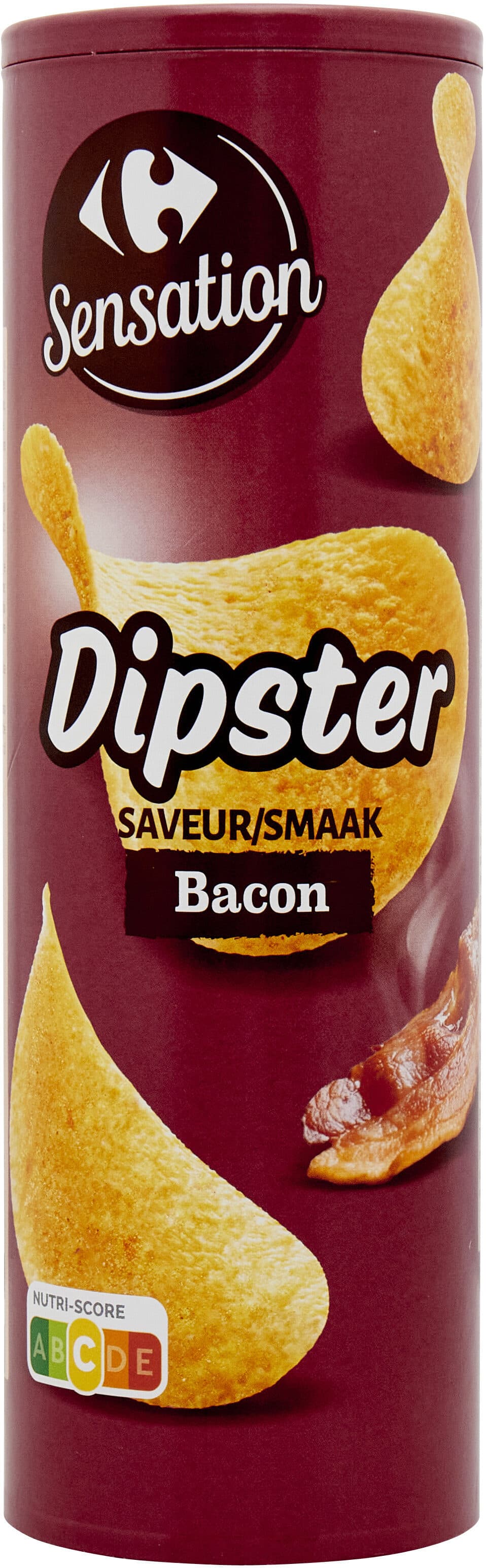 Carrefour Dipster saveur bacon packshot