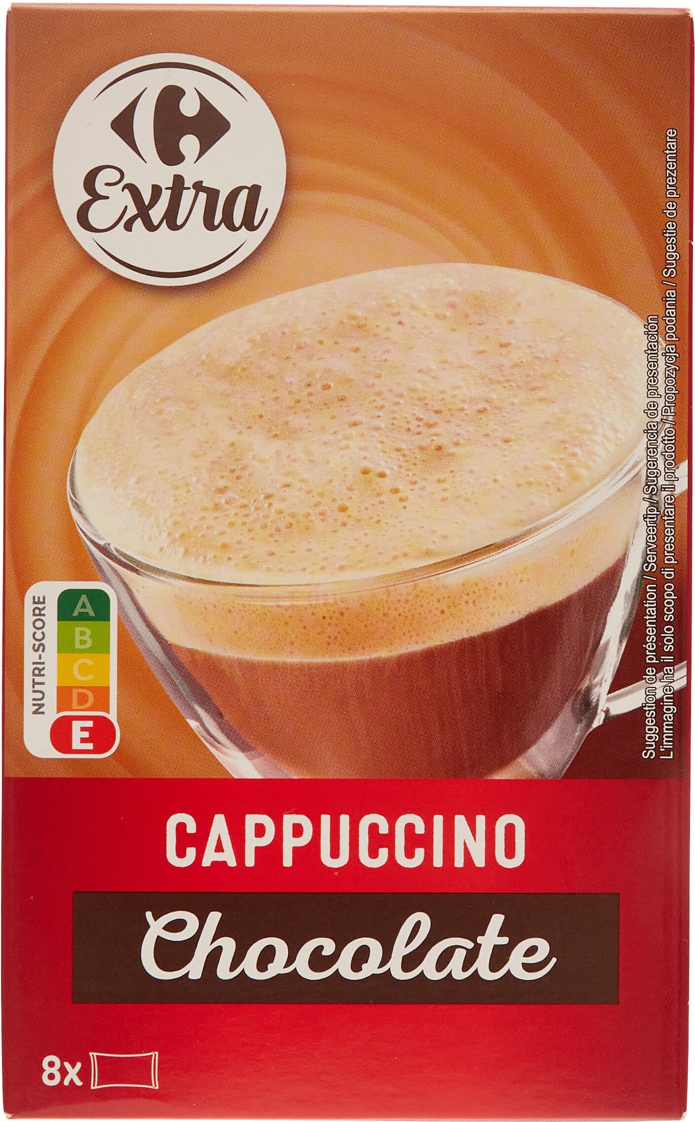 Carrefour CAPPUCCINO Chocolate packshot
