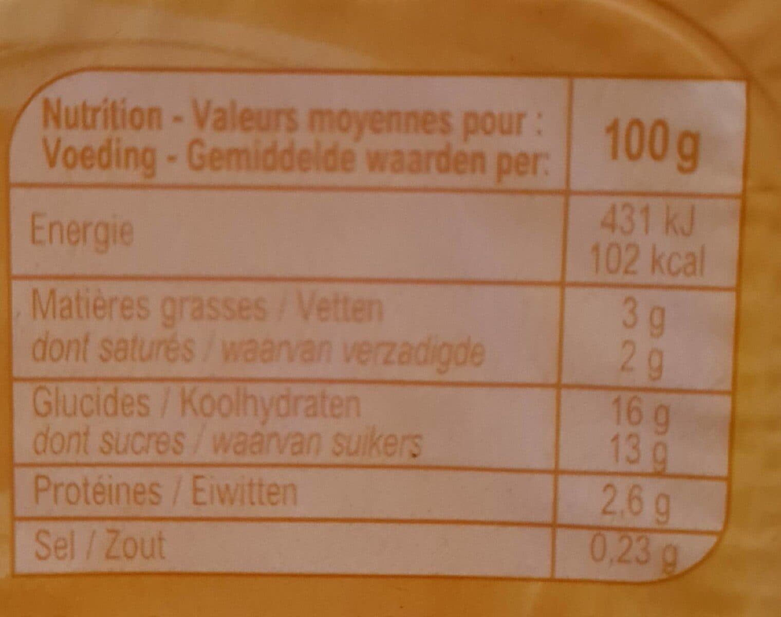 Carrefour Crème dessert saveur vanille packshot