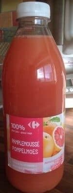 Carrefour 100% Pur Jus Pamplemousse packshot