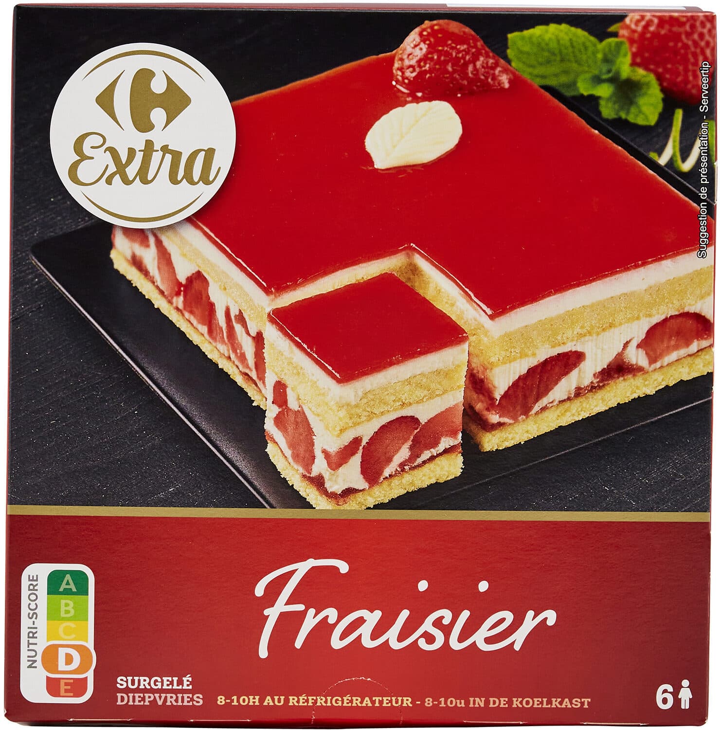 Carrefour Fraisier packshot