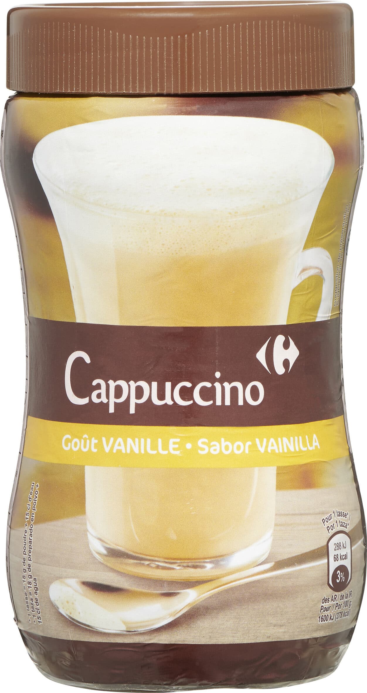 Carrefour Cappuccino packshot