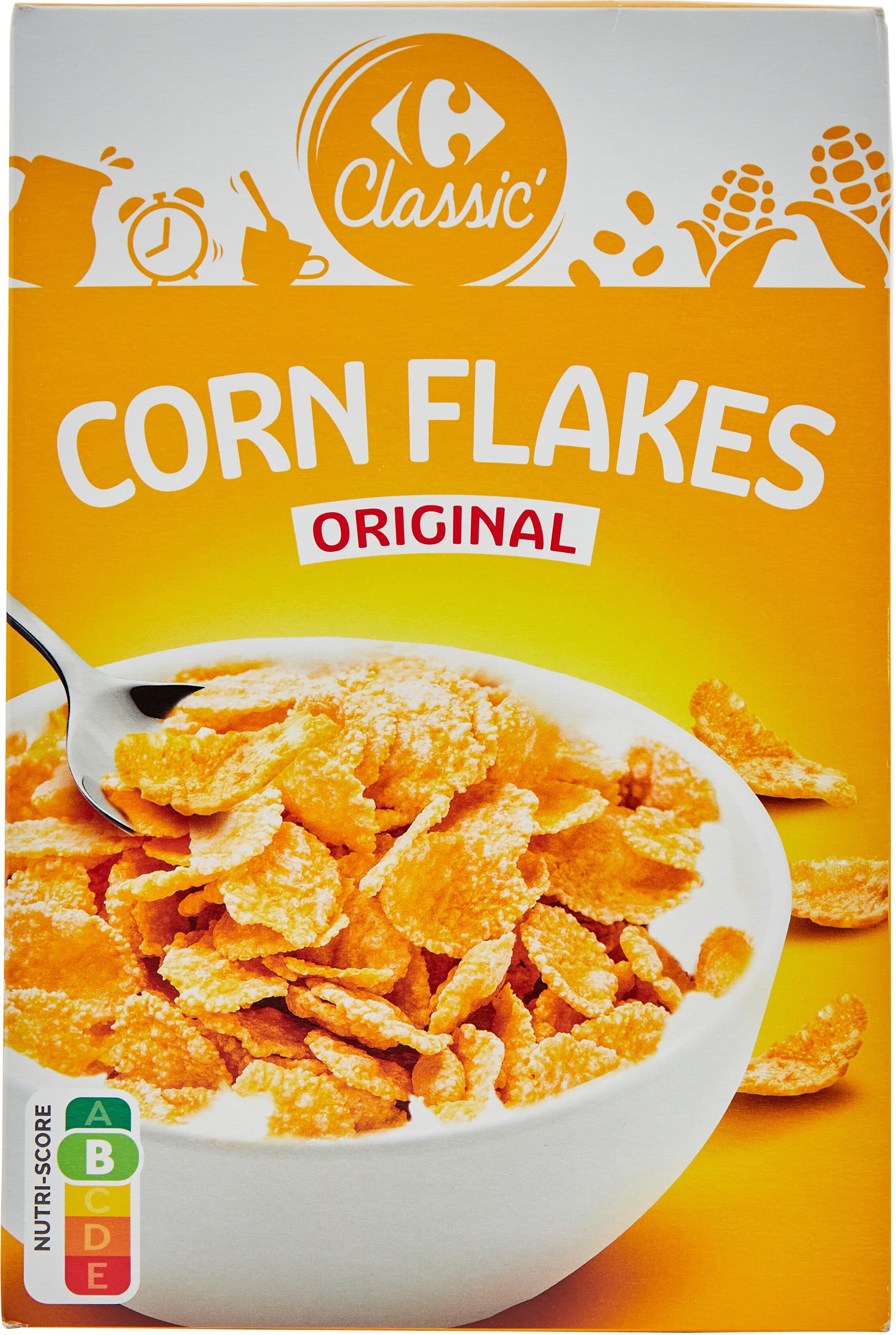 Carrefour Corn flakes packshot