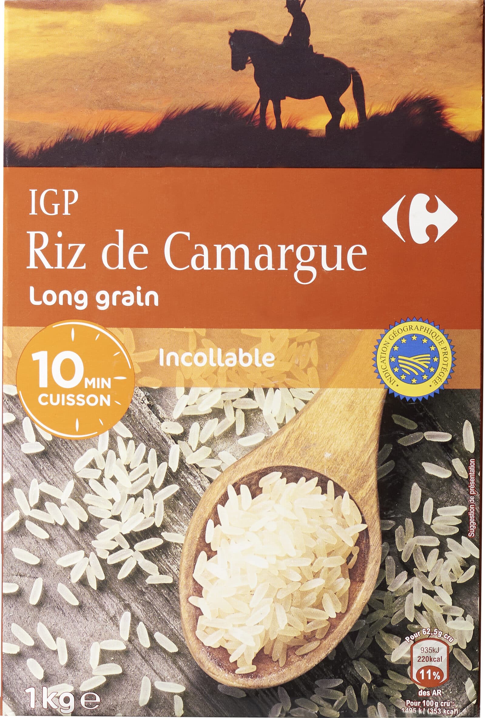 Carrefour IGP Riz de Camargue packshot