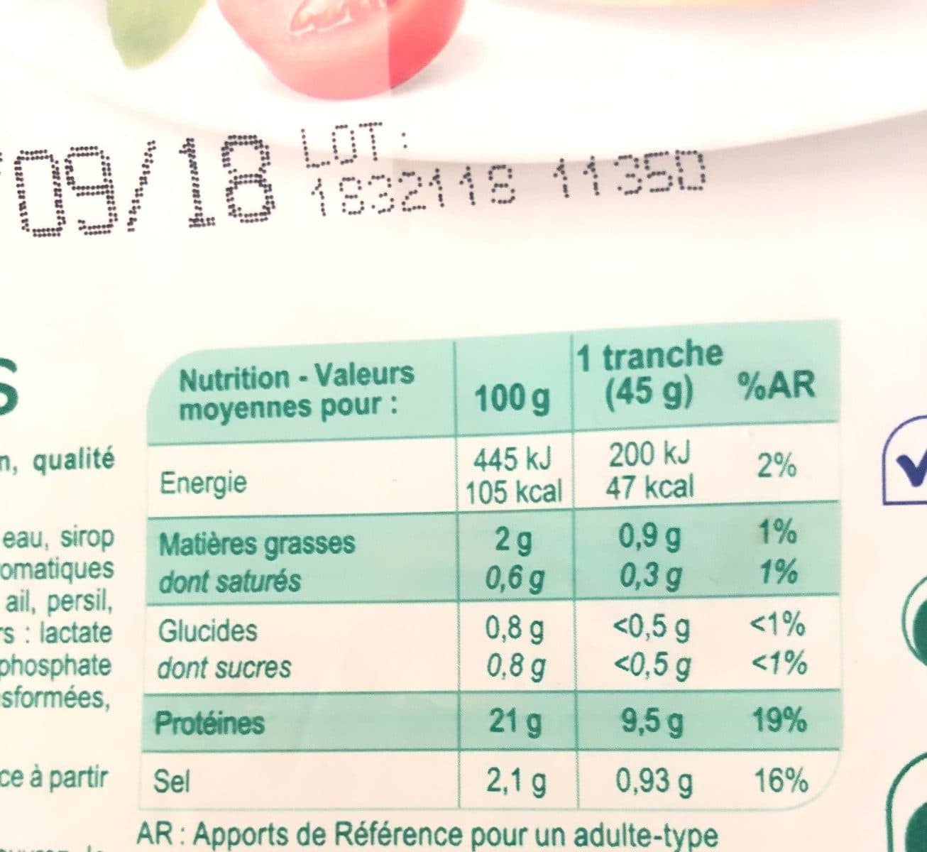 Carrefour Blanc de dinde doré au four packshot