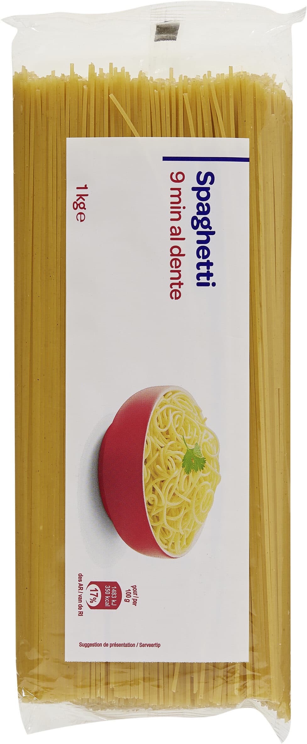 Carrefour Spaghetti packshot