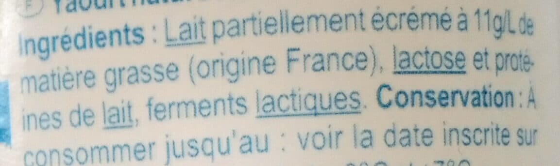 Carrefour Yaourt nature packshot