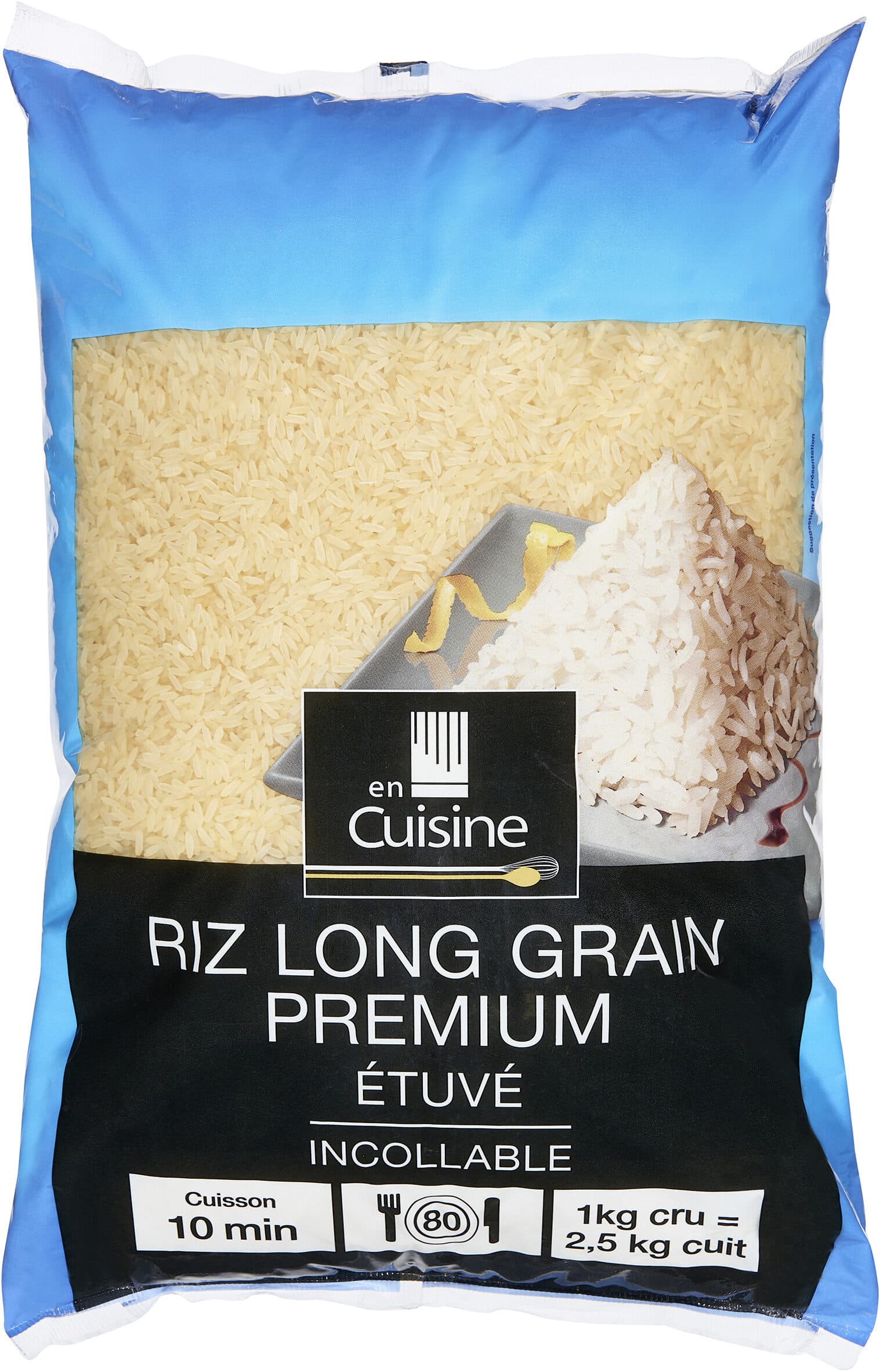 Carrefour Riz long grain premium etuve incollable packshot