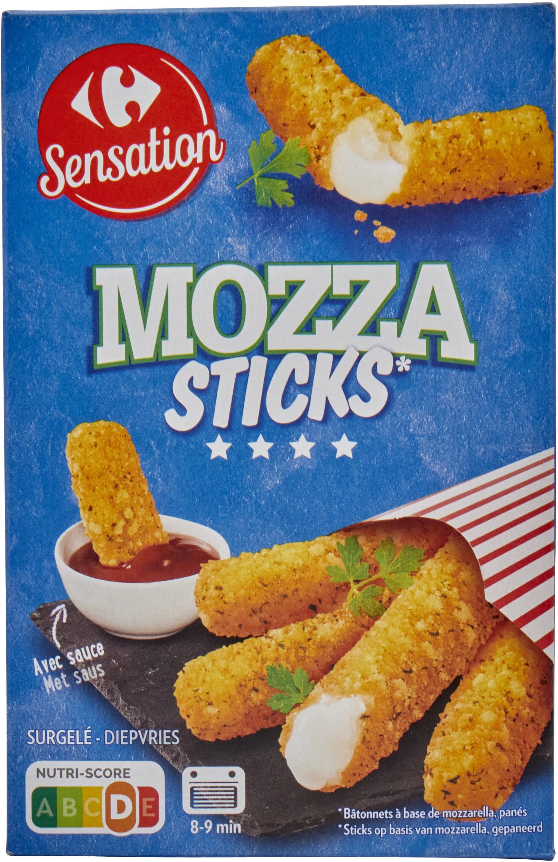 Carrefour Mozza sticks* packshot