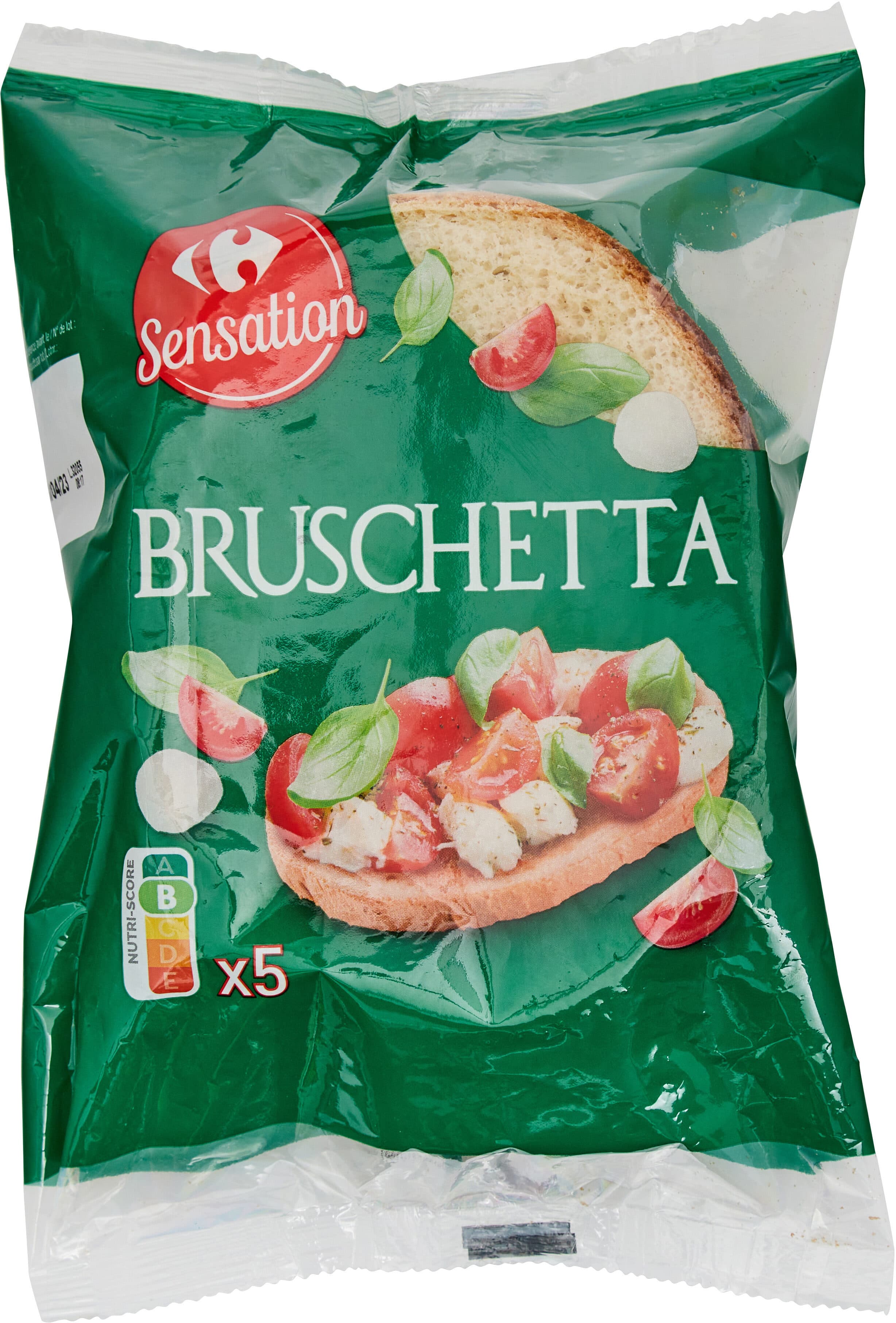 Carrefour Bruschetta packshot