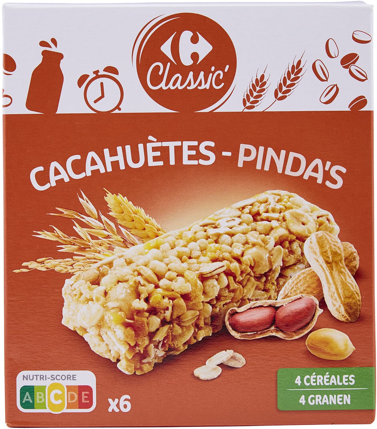 Carrefour Cacahuètes packshot