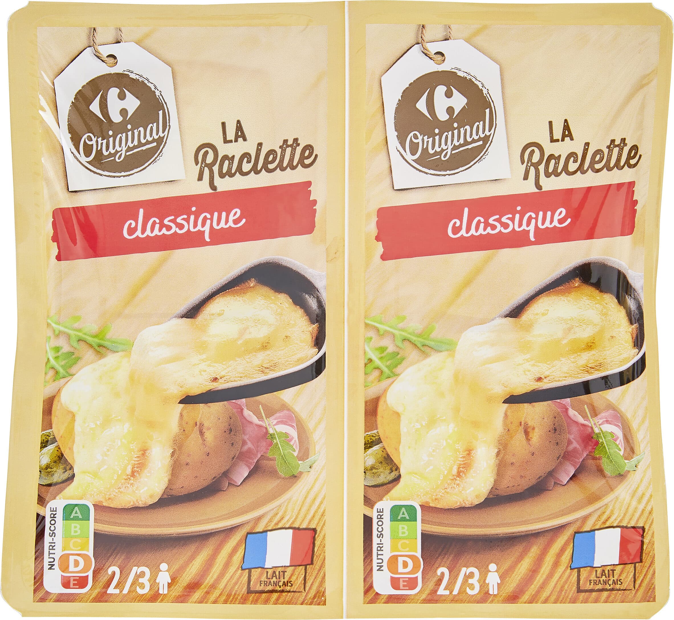 Carrefour LA Raclette classique packshot