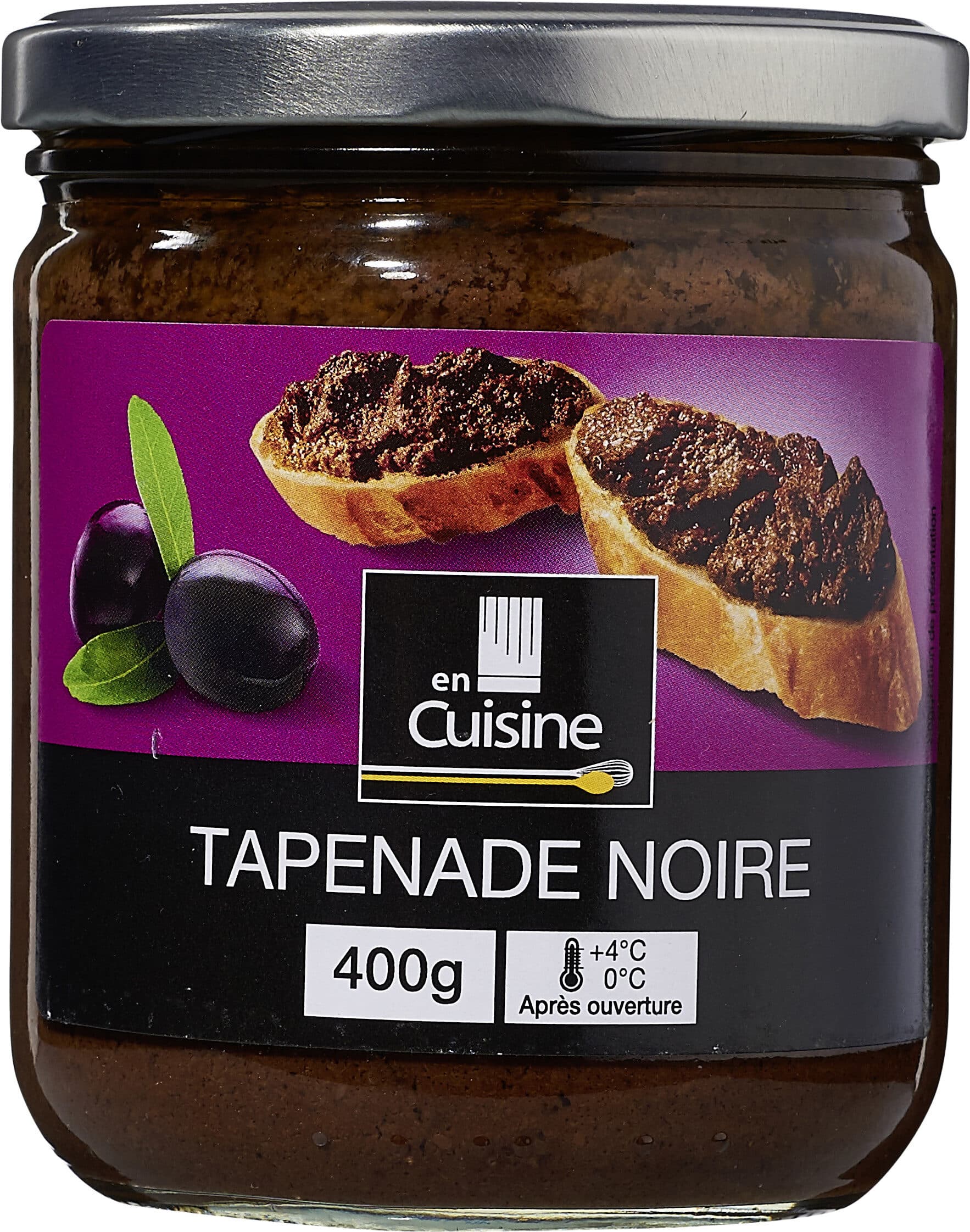 En Cuisine Tapenade Noire packshot