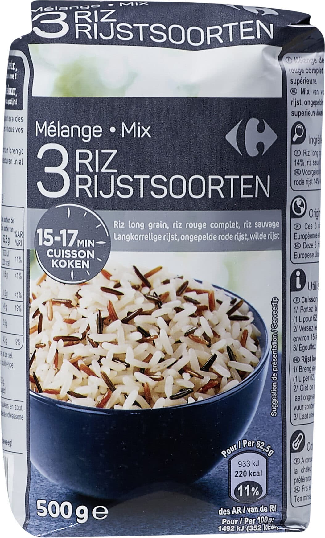 Carrefour Sélection 3 RIZ packshot