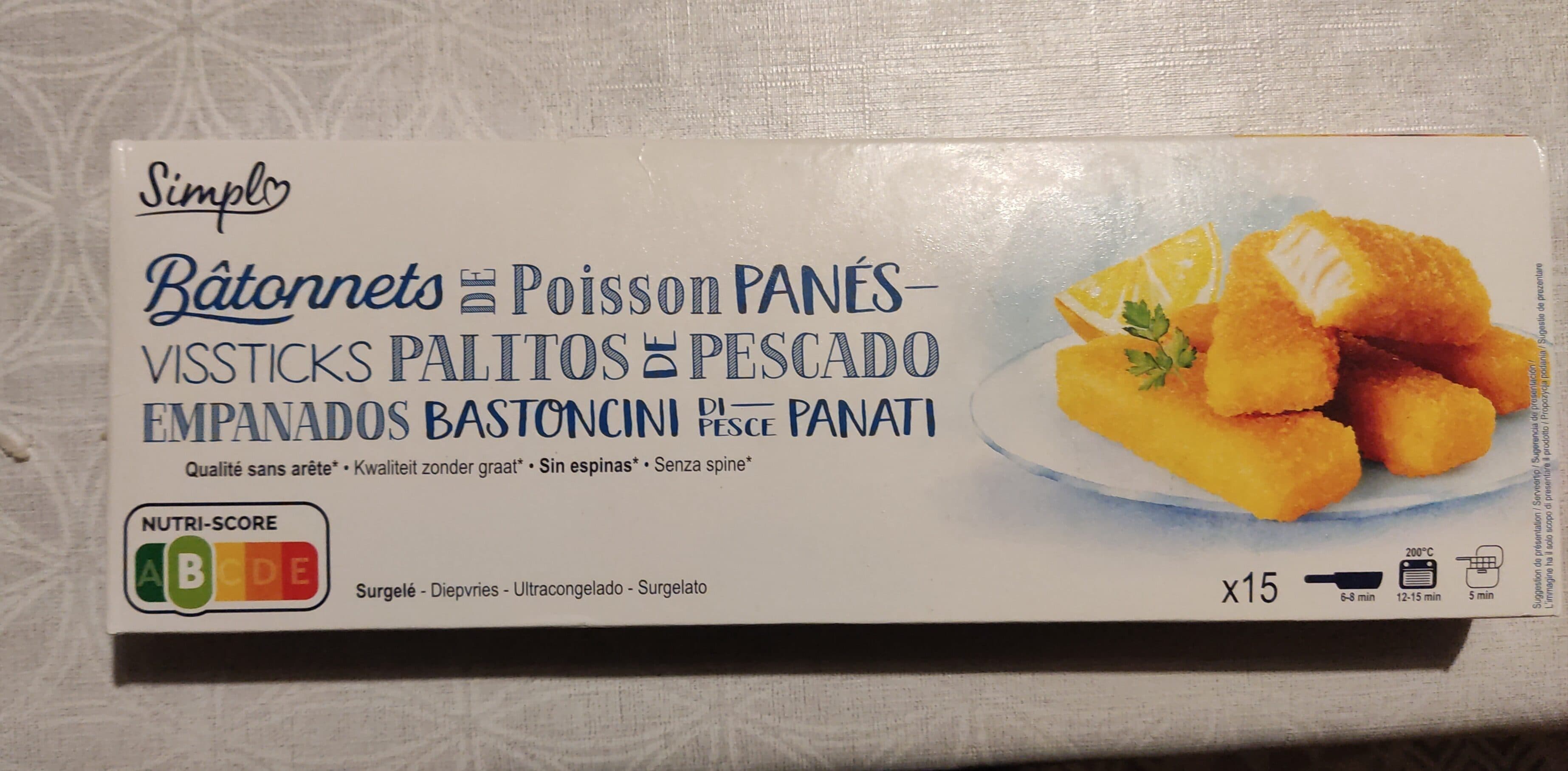Carrefour Poisson pané packshot