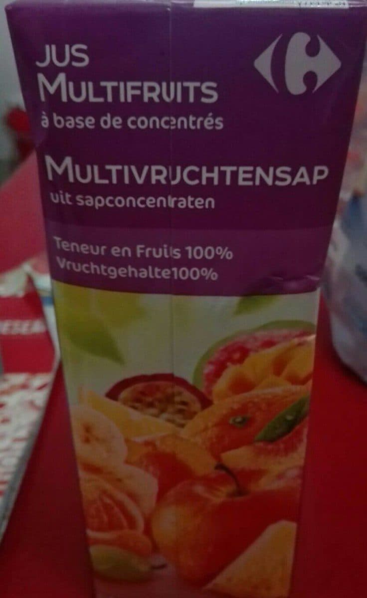 Carrefour Multifruits packshot
