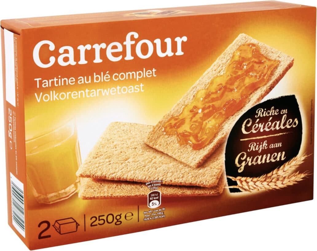 Carrefour Tartine craquante packshot