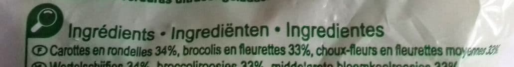 Carrefour Mix 3 Légumes packshot