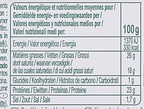 Carrefour Raclette packshot