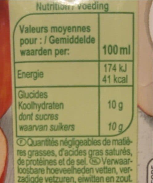 Carrefour 100% pur jus pomme packshot