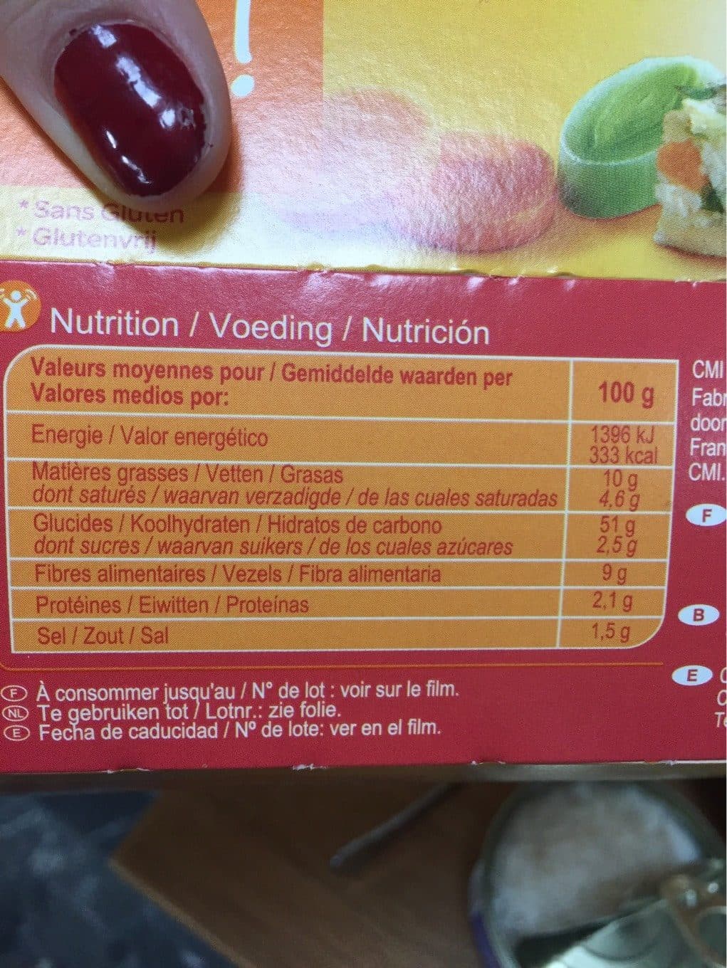 Carrefour Pâte brisée - No Gluten ! packshot