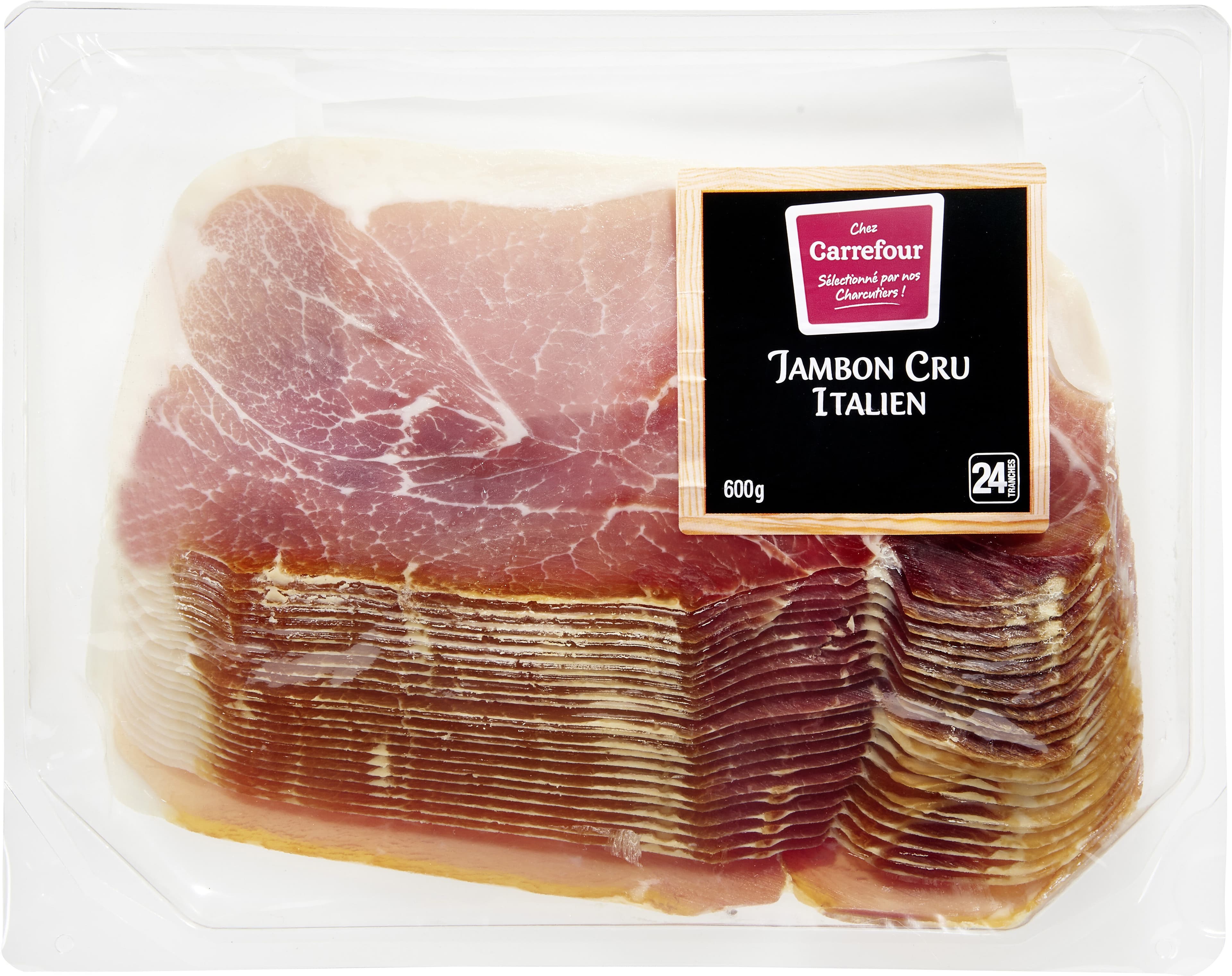 Carrefour Jambon cru A L'ITALIENNE packshot