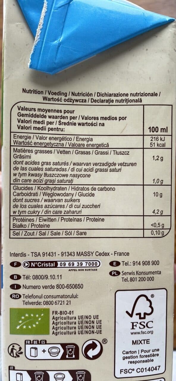 Carrefour BIO Riz Coco packshot