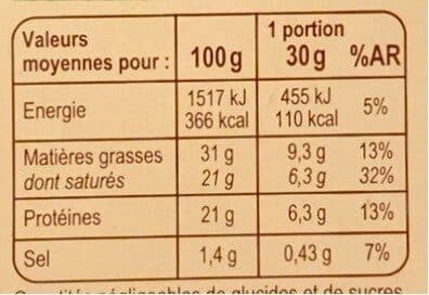 Carrefour BIO Morbier au lait cru packshot