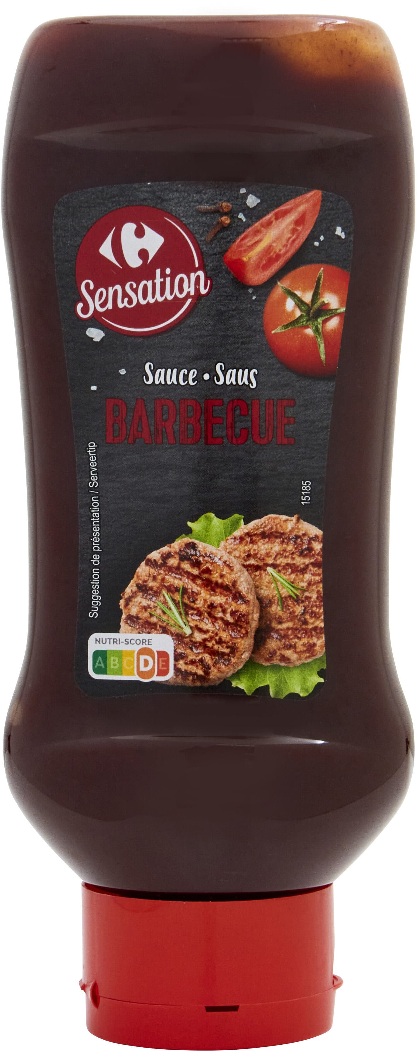 Carrefour Sauce barbecue douce et fumée packshot
