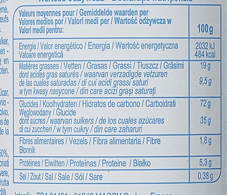 Carrefour CROK goût Vanille packshot