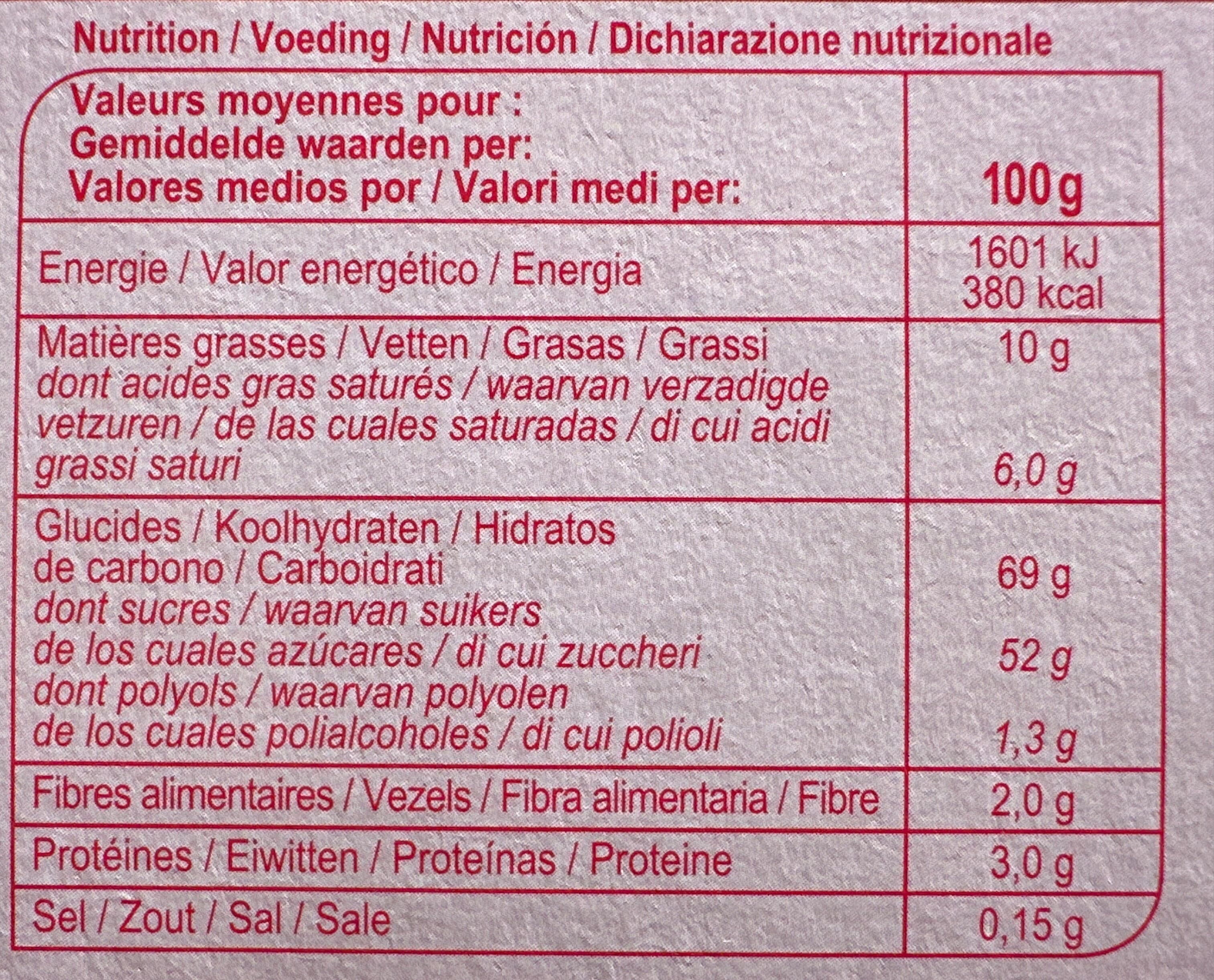 Carrefour Génoises saveur framboise packshot