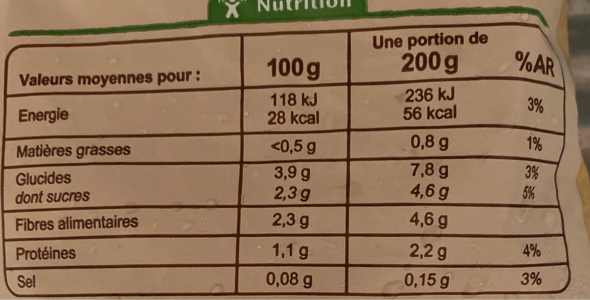 Carrefour BIO Julienne de Légumes packshot